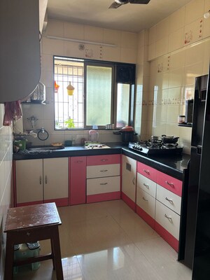 Kitchen in 2 BHK Apartment at Himalaya Chhaya CHS, Dombivli West – for Sale