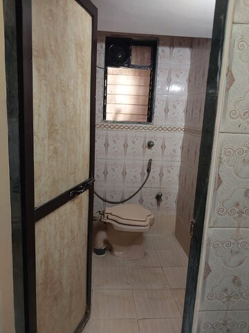 Bathroom in 2 BHK Apartment at Mahape – for Rent