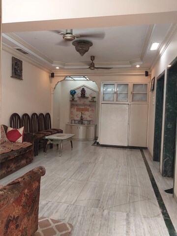 Living Room in 2 BHK Apartment at Mahape – for Rent