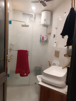 Bathroom in 2 BHK Apartment at Boutique Residential Apartments C-220, Malviya Nagar – for Sale