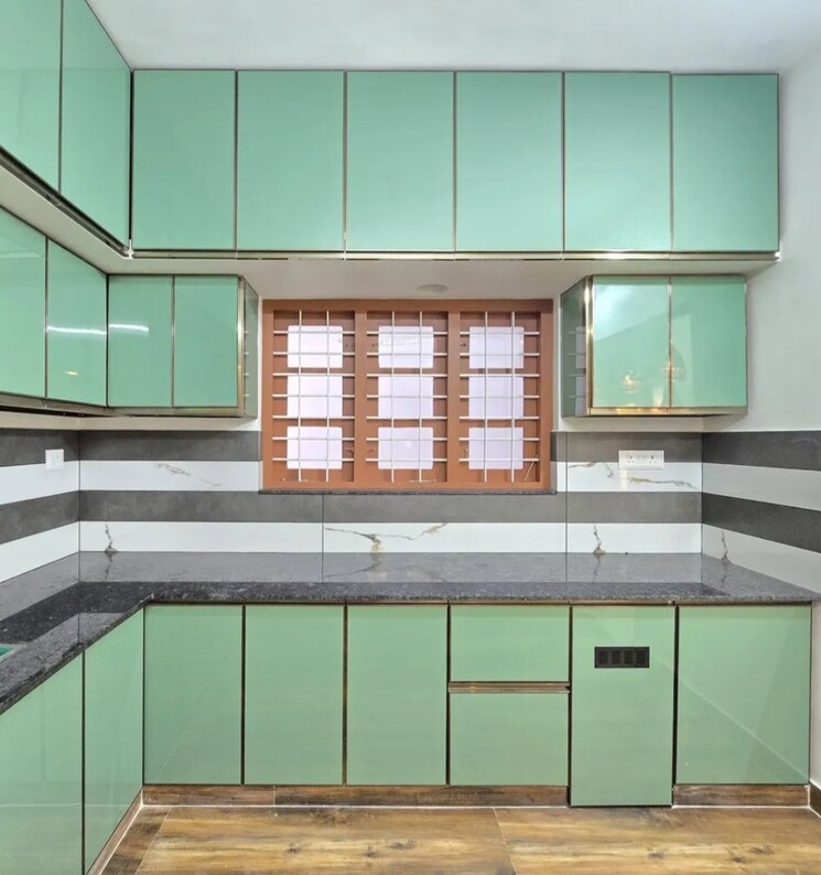 Kitchen, akathethara 3 Bedroom 1200 Sq.Ft. Villa In Akathethara Palakkad 8514264