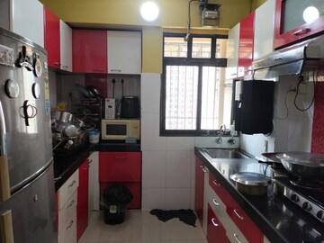 Kitchen in 1 BHK Apartment at Athene CHS, Majiwada – for Rent