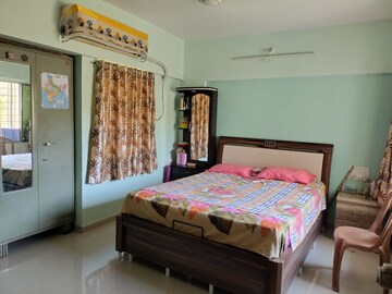 Bedroom in 1 BHK Apartment at Rajaram Sukur Sapphire, Ghodbunder Road – for Sale