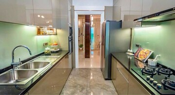 Kitchen in 2 BHK Apartment at DLF One Midtown, Moti Nagar – for Rent