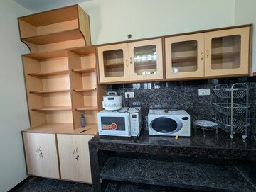 Kitchen in 3 BHK Apartment at Jubilee Hills – for Rent