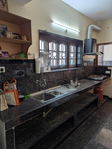 Kitchen in 3 BHK Apartment at Jubilee Hills – for Rent