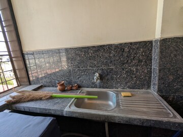 Kitchen in 3 BHK Apartment at Jubilee Hills – for Rent