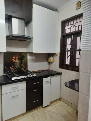 Kitchen in 3 BHK Apartment at Worli Sea Face – for Rent