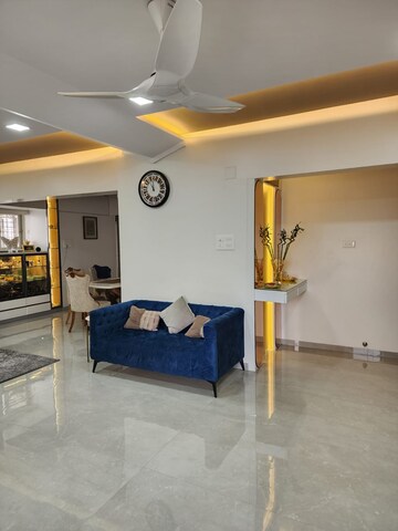 Living Room in 3 BHK Apartment at Parmar Garden, Wanwadi – for Rent