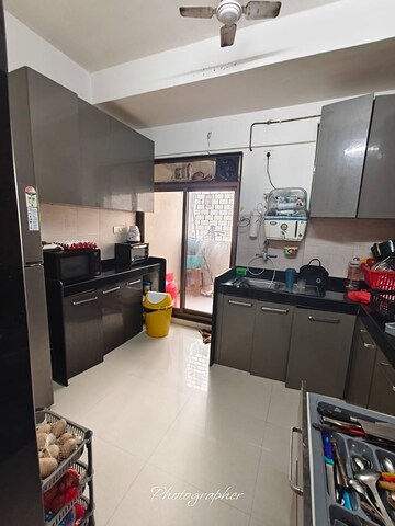 Kitchen in 3 BHK Apartment at Kanakia Levels, Malad East – for Rent