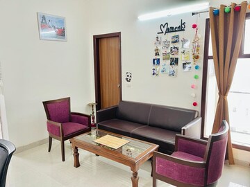 Living Room in 1 BHK Builder Floor at Sector 40 – for Rent