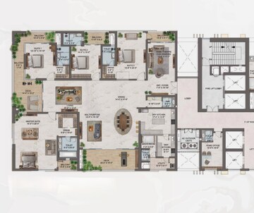 4 BHK Apartment – Map Location View at MSN One, Kokapet - for Sale