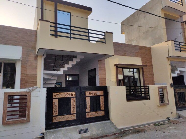 Exterior View, vj-dh2-paradise 3 Bedroom 1042 Sq.Ft. Villa In Kursi Road Lucknow 8516035