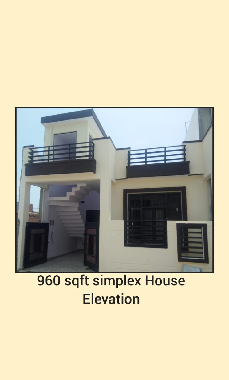 Exterior View, vj-dh2-paradise 3 Bedroom 1042 Sq.Ft. Villa In Kursi Road Lucknow 8516035
