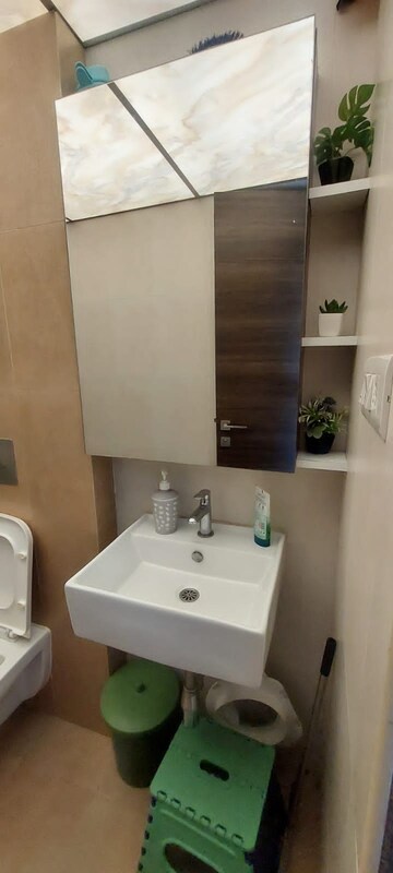 Bathroom in 2 BHK Apartment at Kanakia Rainforest, Andheri East – for Sale