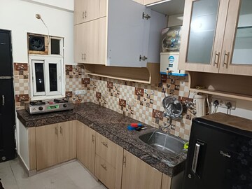 Kitchen in 2 BHK Apartment at Swastik Amaravati, Ramnagar – for Rent