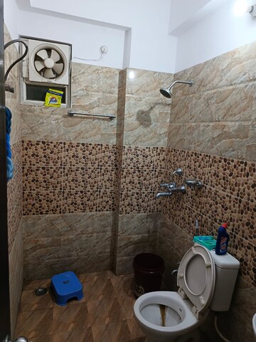 Bathroom in 2 BHK Apartment at Swastik Amaravati, Ramnagar – for Rent