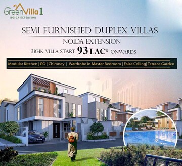 3.5 BHK Villa – Exterior View View at Sector 16b Greater Noida - for Sale