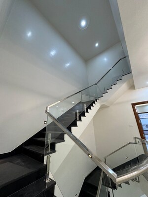 Staircase in 4 BHK Villa at Kardhani – for Sale