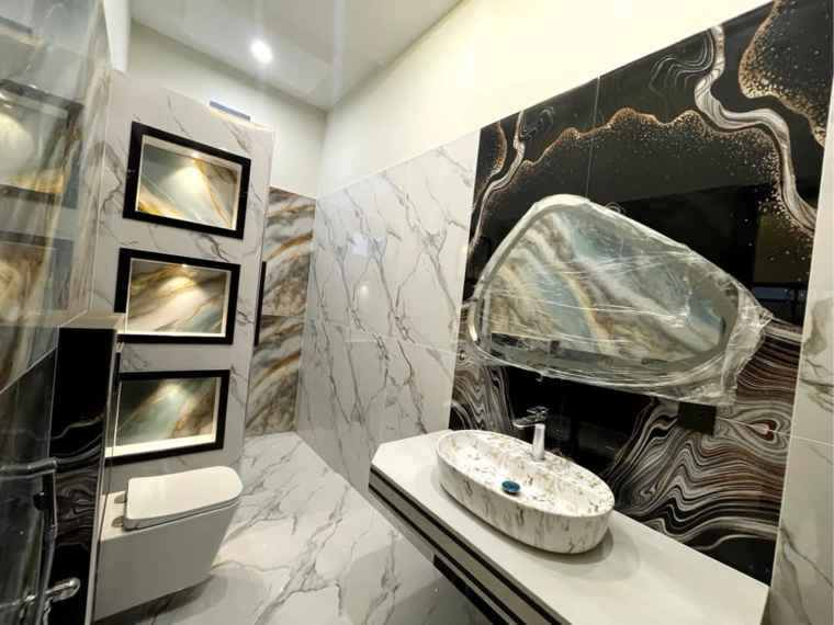 Bathroom, talawali chanda 3 Bedroom 675 Sq.Ft. Independent House In Talawali Chanda Indore 8516766