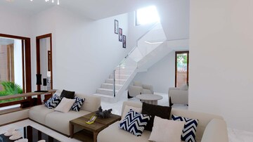 Living Room in 4 BHK Independent House at Pudussery – for Sale