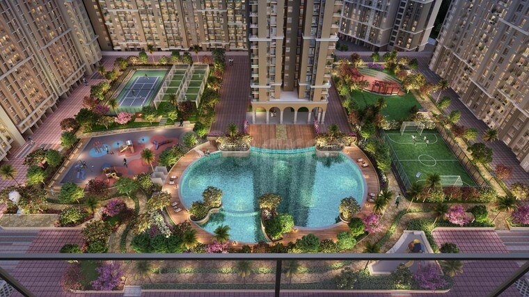 Exterior View, soham-crystal-spires 3 Bedroom 1490 Sq.Ft. Apartment In Ghodbunder Road Thane 8516913