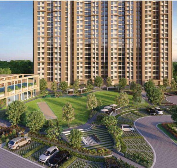 Exterior View, soham-crystal-spires 3 Bedroom 1490 Sq.Ft. Apartment In Ghodbunder Road Thane 8516913