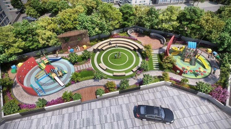 Garden, soham-crystal-spires 3 Bedroom 1490 Sq.Ft. Apartment In Ghodbunder Road Thane 8516913