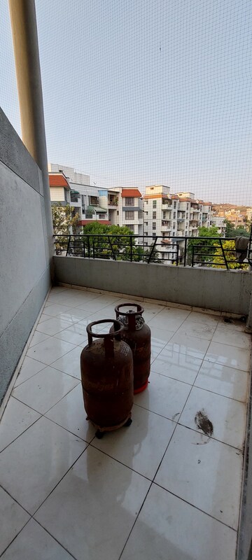 Balcony in 2 BHK Apartment at Om The Hillside, Bavdhan – for Rent
