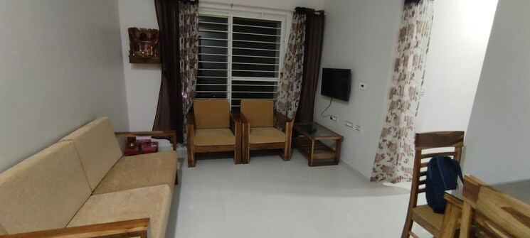 Living Room, om-the-hillside 2 Bedroom 1000 Sq.Ft. Apartment In Bavdhan Pune 8516901
