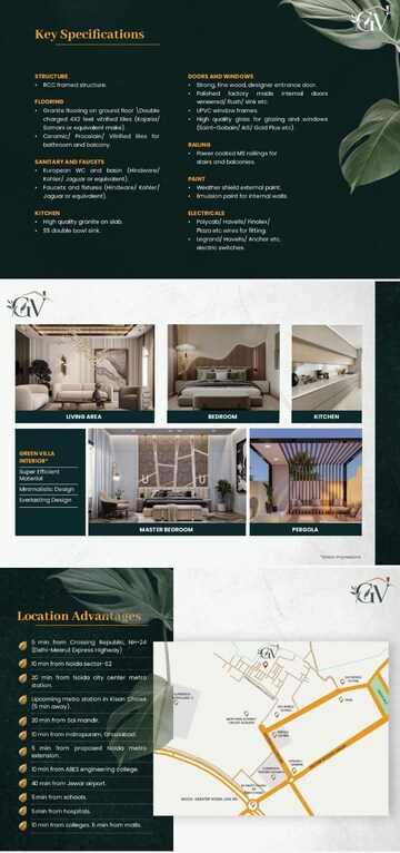 3.5 BHK Villa – Exterior View View at Sector 16b Greater Noida - for Sale