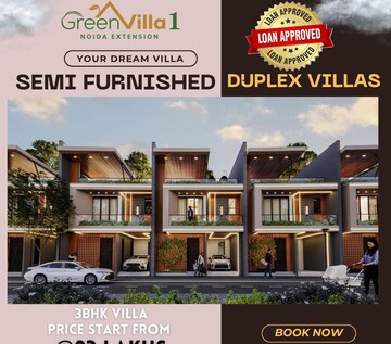 3.5 BHK Villa – Exterior View View at Sector 16b Greater Noida - for Sale