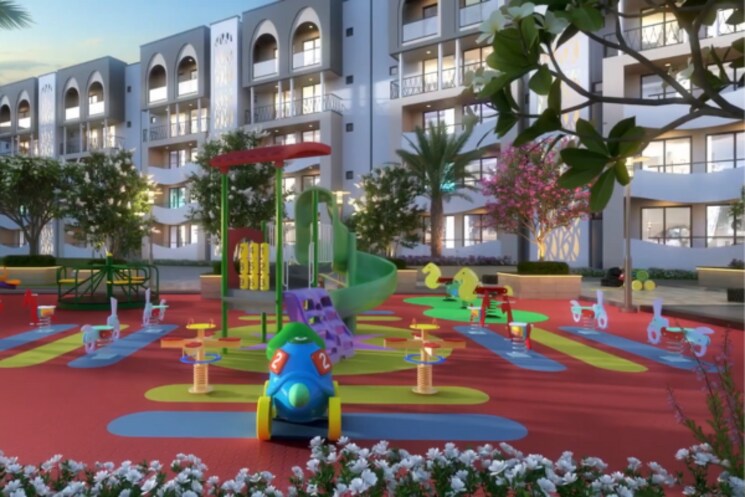 Exterior View, nimbus-the-palm-village 3 Bedroom 2150 Sq.Ft. Apartment In Sector 22a Yamuna Expressway Greater Noida 8516925