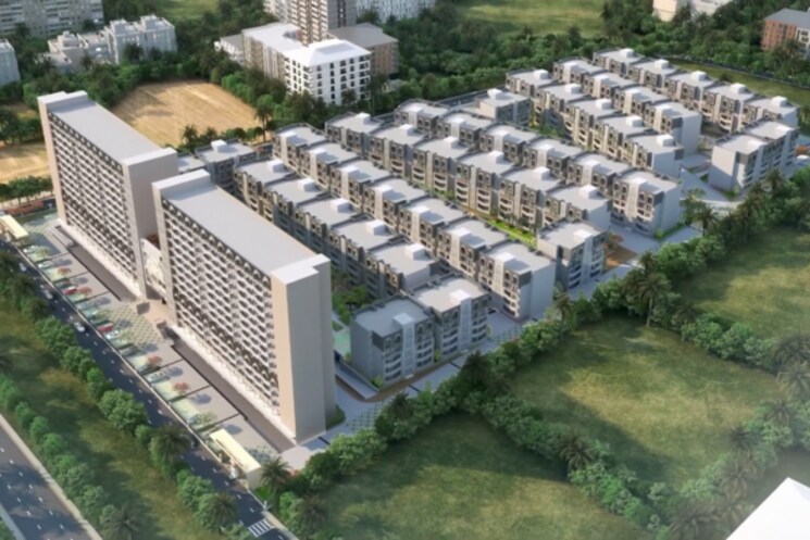 Exterior View, nimbus-the-palm-village 3 Bedroom 2150 Sq.Ft. Apartment In Sector 22a Yamuna Expressway Greater Noida 8516925