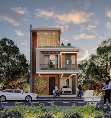 3.5 BHK Villa – Exterior View View at Sector 16b Greater Noida - for Sale