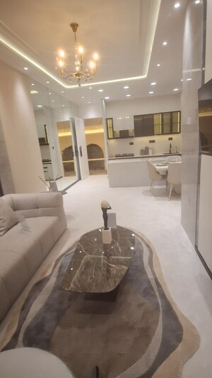 Living Room in 2 BHK Apartment at Lokhandwala Complex – for Sale