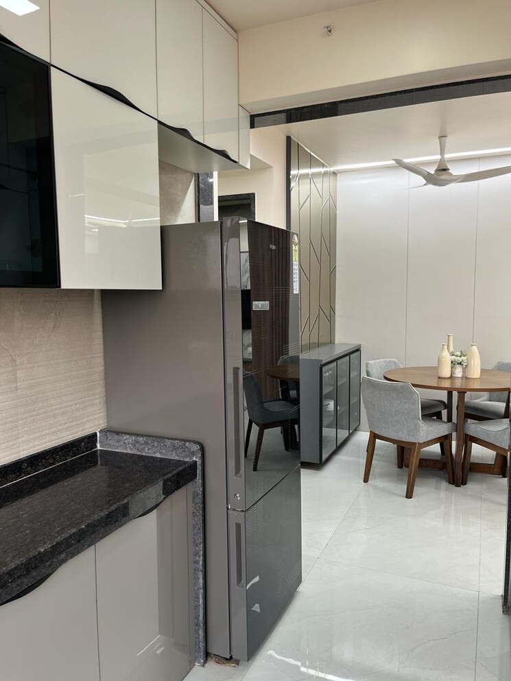 Kitchen, belapur sector 3a 1 Bedroom 480 Sq.Ft. Apartment In Belapur Sector 3a Navi Mumbai 8517413