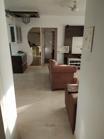 Living Room in 3 BHK Apartment at Indradarshan II, Oshiwara – for Rent