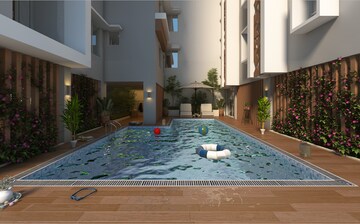 Swimming Pool in 5 BHK Apartment at Salugara – for Sale