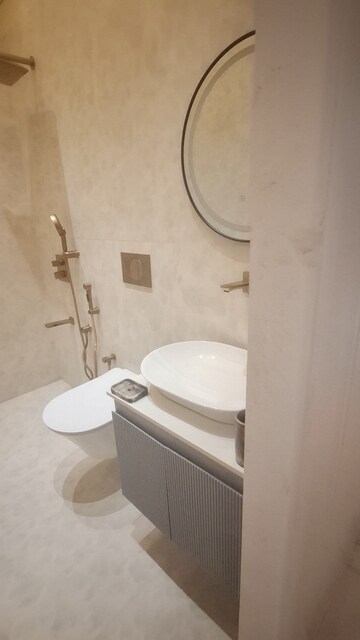 Bathroom in 3 BHK Apartment at Lokhandwala Complex Andheri – for Sale