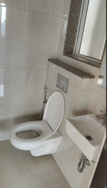 Bathroom in 1 BHK Apartment at LnT Veridian, Powai – for Rent