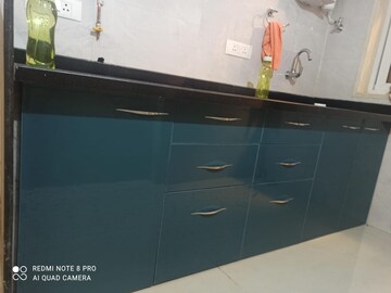 Kitchen in 1.5 BHK Apartment at Kashish Park Centriod, Ghatkopar East – for Rent
