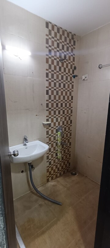 Bathroom in 3 BHK Apartment at Gajra Bhoomi Parth, Ghansoli – for Rent