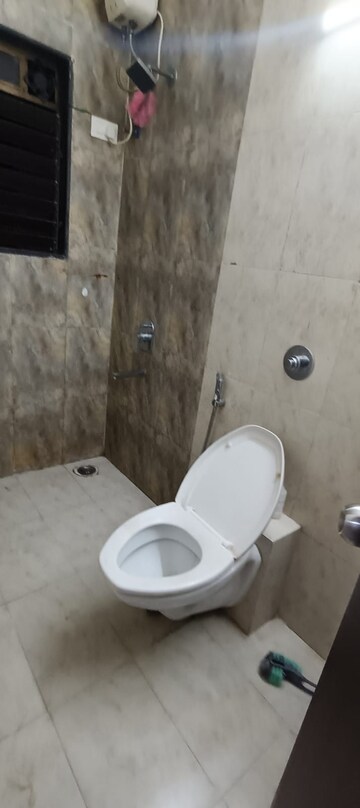 Bathroom in 3 BHK Apartment at Gajra Bhoomi Parth, Ghansoli – for Rent