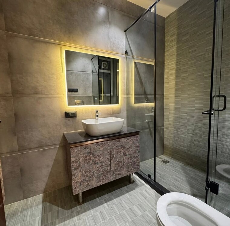 Attached Bathroom, gaur-city-2-14th-avenue 2 Bedroom 1200 Sq.Ft. Apartment In Sector 16c Greater Noida Greater Noida 8517786