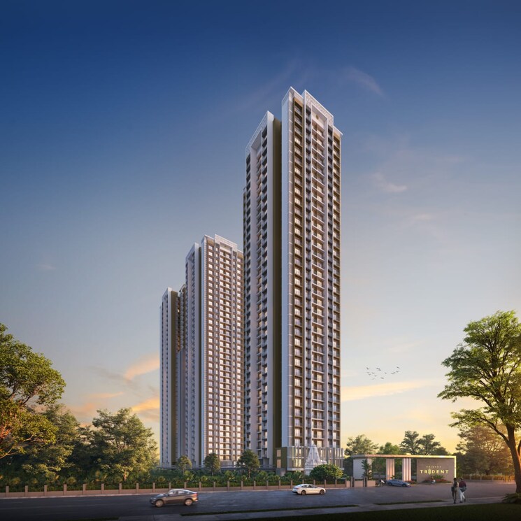 Exterior View, triveni-grande 2 Bedroom 1000 Sq.Ft. Apartment In Kalyan West Thane 8517887