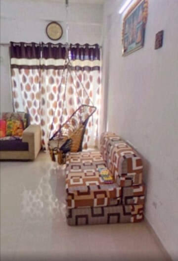 Living Room in 1 BHK Apartment at Adani Shantigram Aangan, Near Vaishno Devi Circle On Sg Highway – for Rent