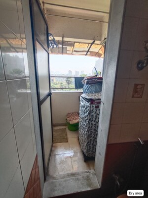 Balcony in 2 BHK Apartment at Siddeshwar Heights, Panch Pakhadi – for Sale