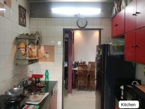 Kitchen in 2 BHK Apartment at Siddeshwar Heights, Panch Pakhadi – for Sale