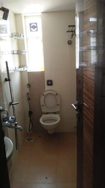 Attached Bathroom in 2 BHK Apartment at Abhishek Apartment Andheri West, Andheri West – for Rent
